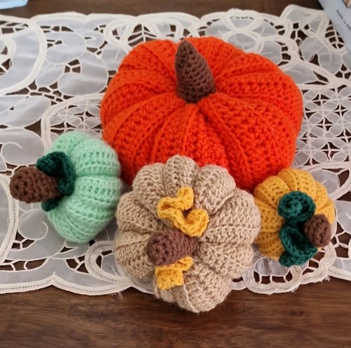 Set zucche decorative