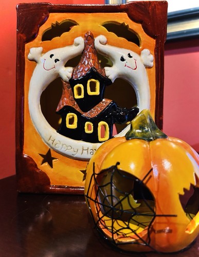 Lanterna decorativa halloween - decorativa,