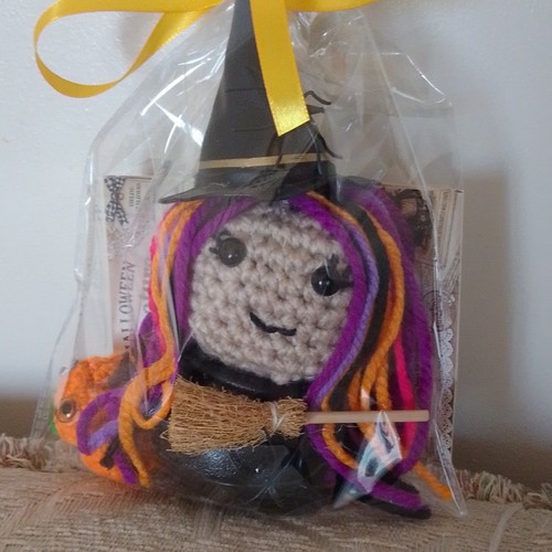 Bambolina strega halloween - bambolina,