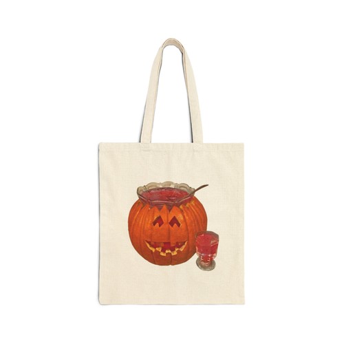 Jack lantern punch tote - punch, bag