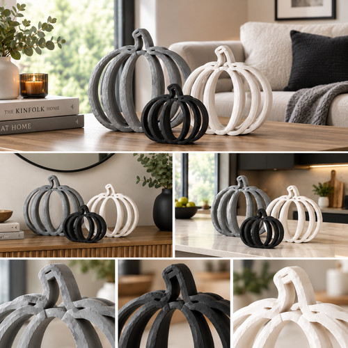 Set zucche decorative - set,