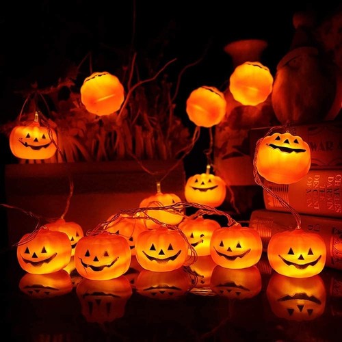 Zucca luci stringa - zucca, di
