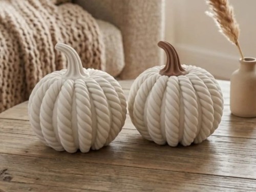 Set zucche decorative - 2,