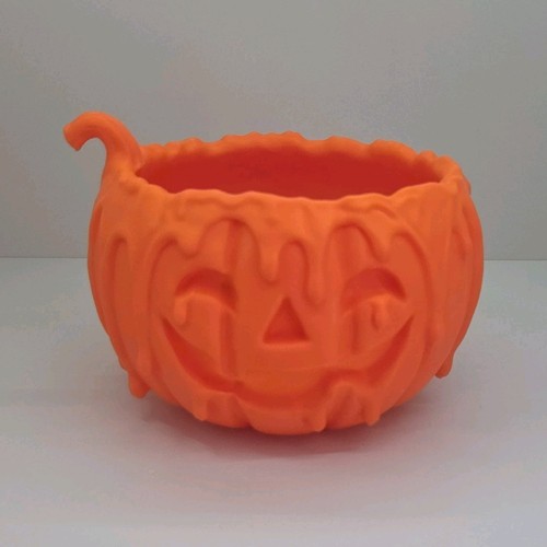 Secchio halloween arancione - secchio,