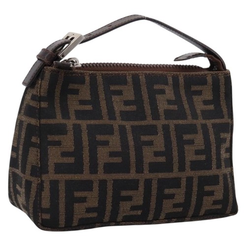 Fendi zucca pochette tela - fendi,
