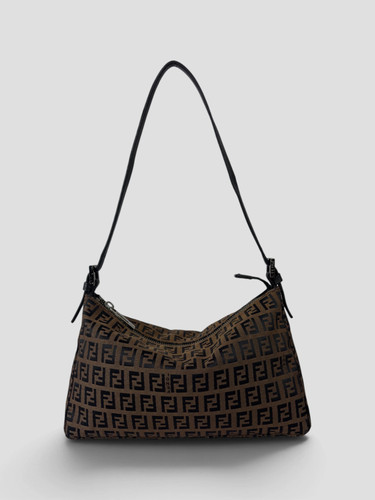 Borsa tracolla fendi zucca - a,