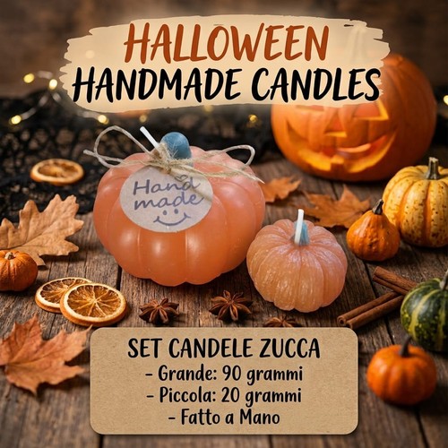 Candele zucche cera - in,
